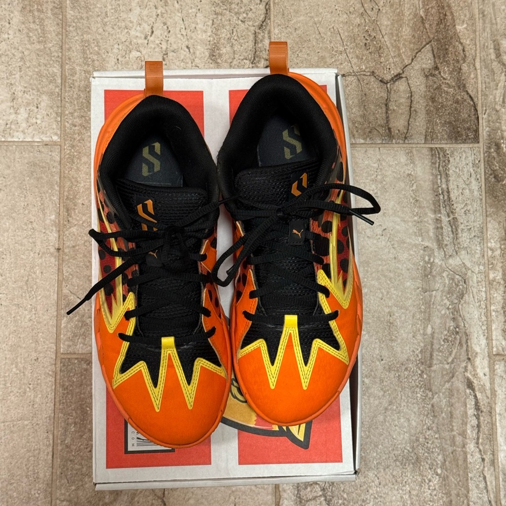 Scoot Henderson 1 Cheetos Puma shoes size 7